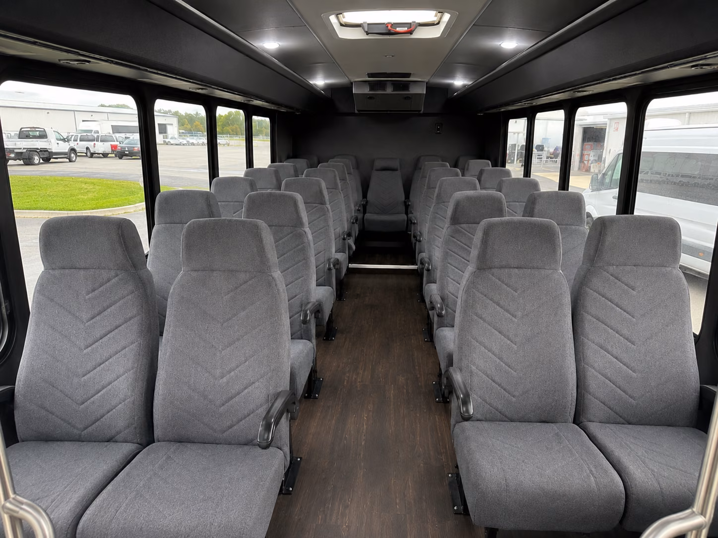 20 passenger minibus interior