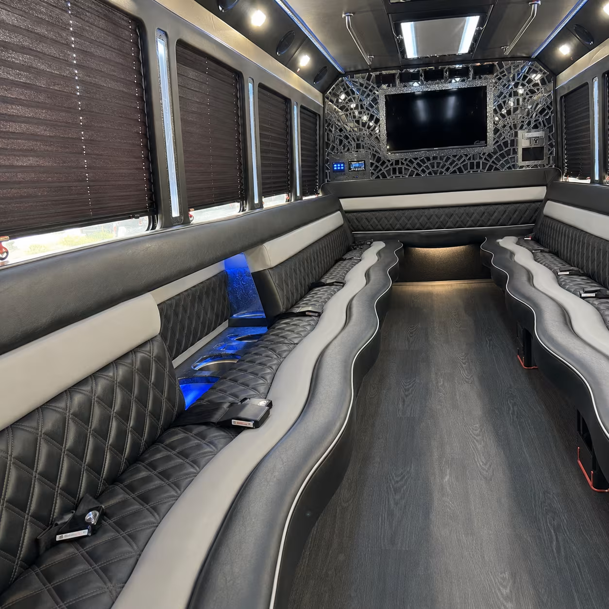 bus rentals for trade shows and corporate events at venues across east texas