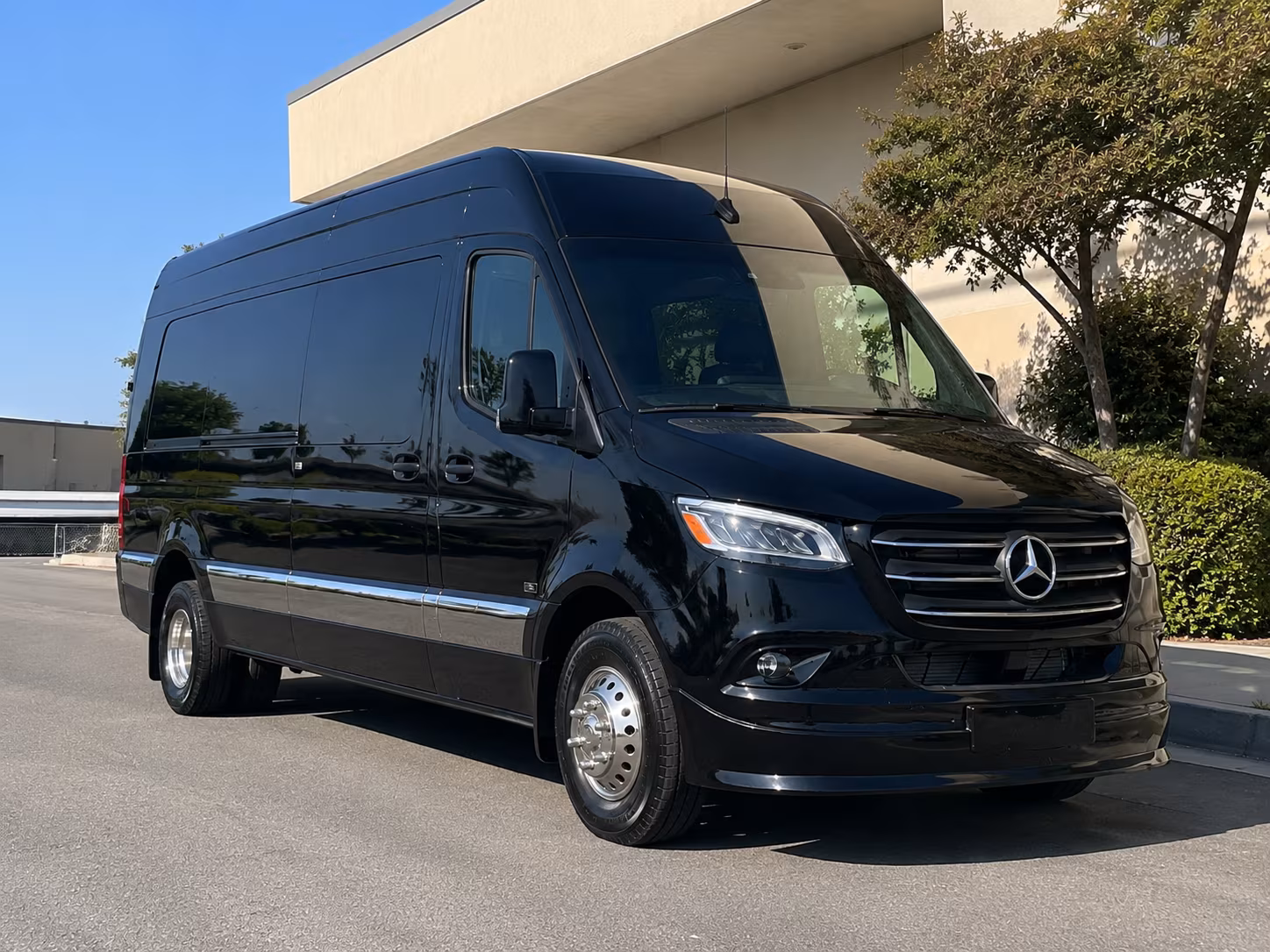 sprinter van with driver