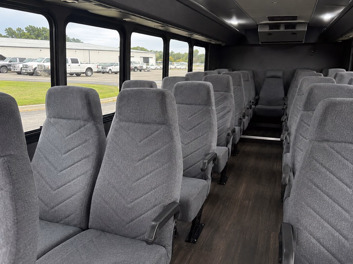 tyler 20 passenger minibus inside
