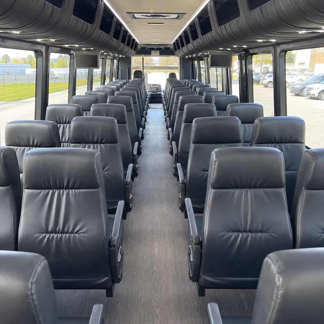 tyler 30 passenger minibus interior