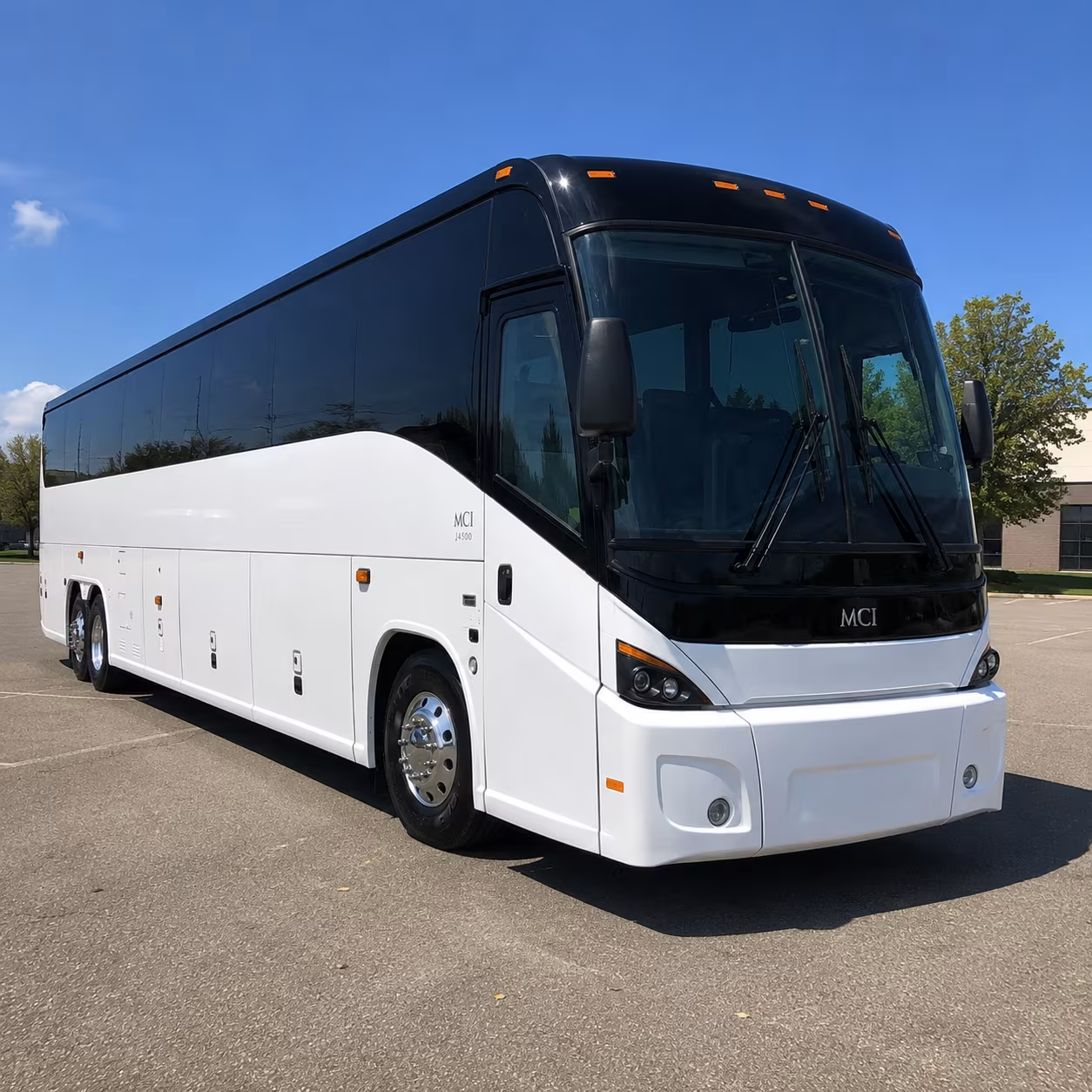 tyler 45 passenger charter bus