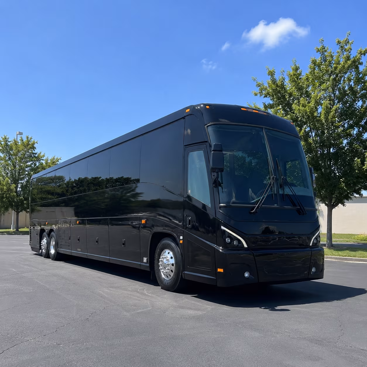 tyler 56 passenger charter bus