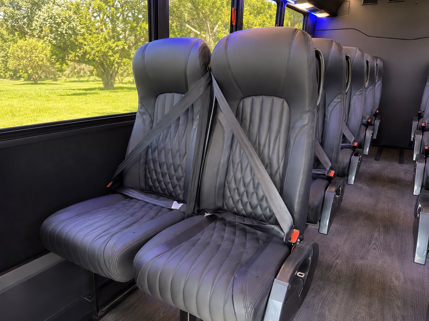 tyler event transportation onboard seating