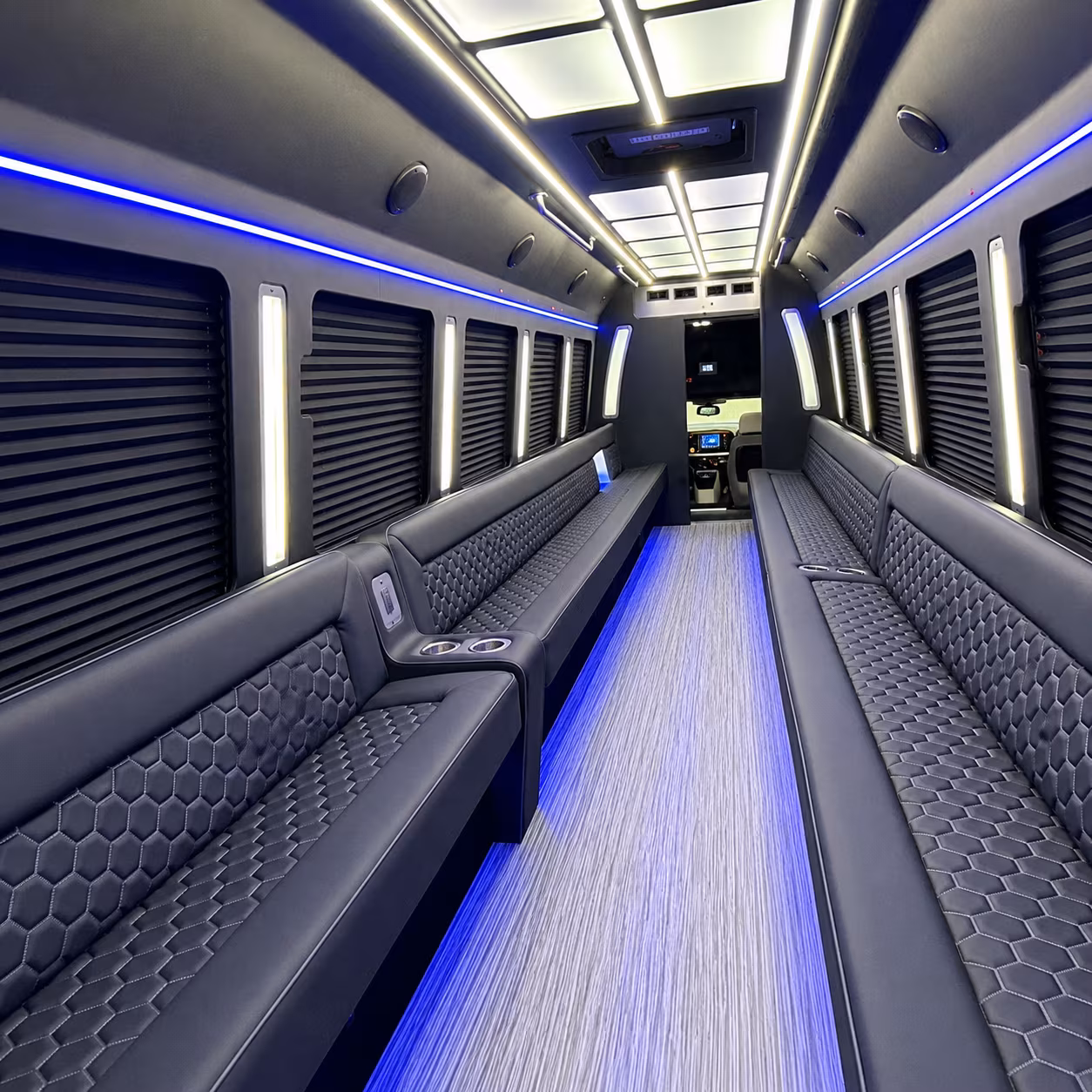 tyler party bus inside