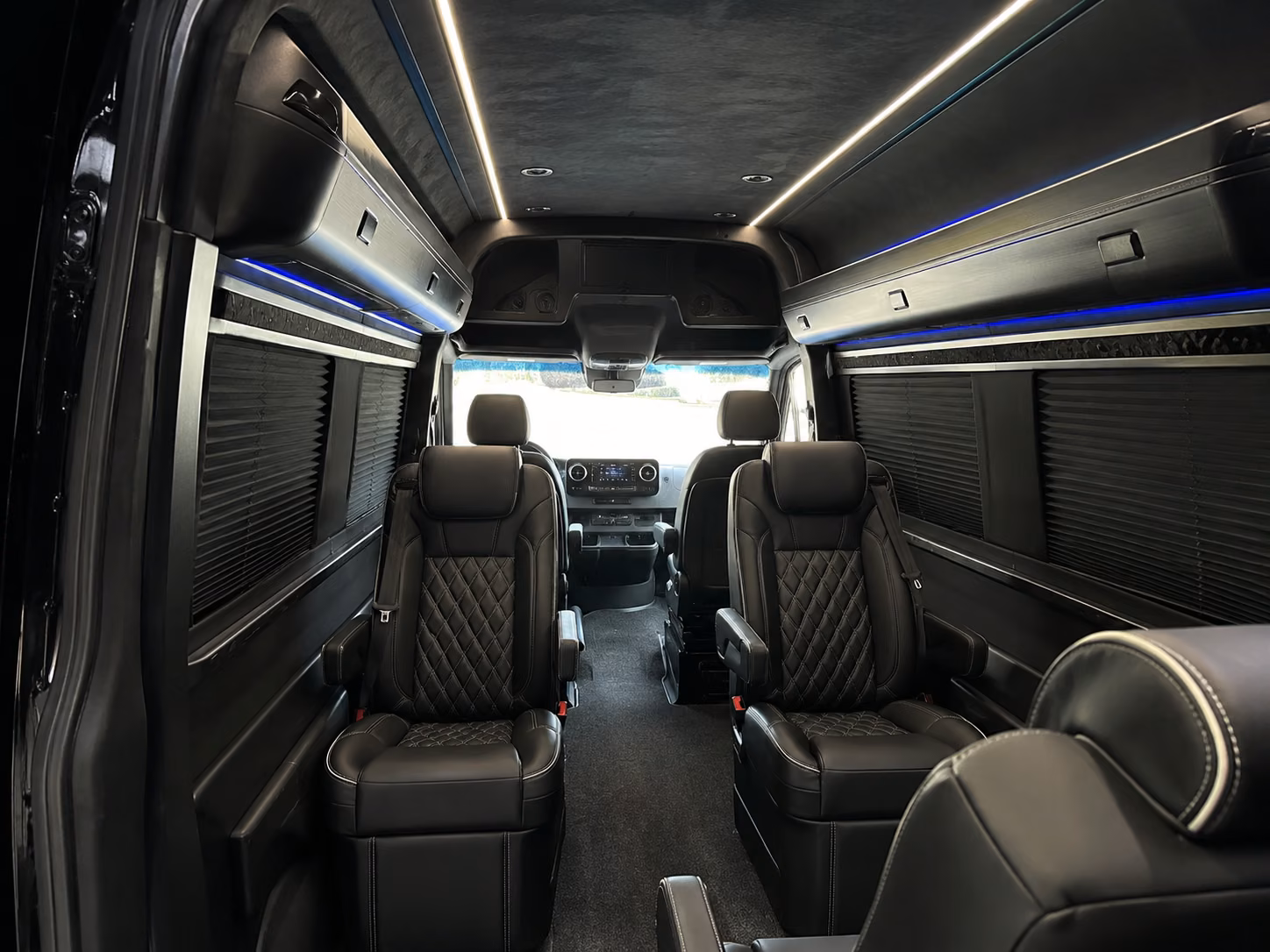 tyler sporting event transportation onboard seating