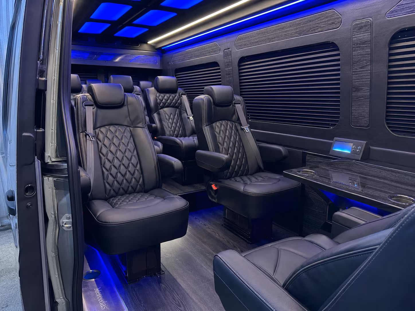 tyler sprinter van with driver interior